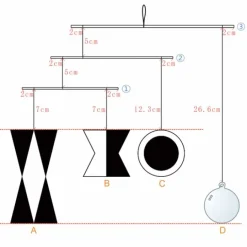 Kit para móvil Munari DIY - Montessori