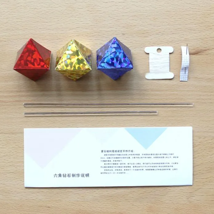Kit para móvil Octaedro DIY - Montessori