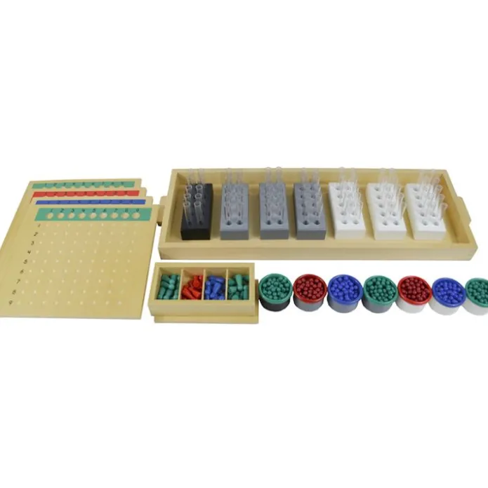 Kit tablas de madera para divisiones largas - Montessori