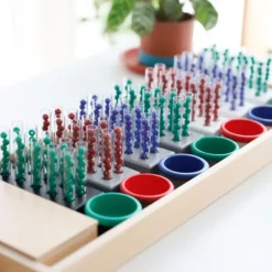 Kit tablas de madera para divisiones largas - Montessori