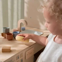 Lavadora y fregadero de madera - Little Dutch