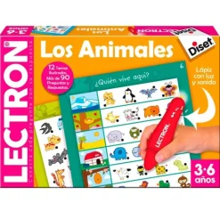 Lectron lápiz preguntas y respuestas Animales - Diset