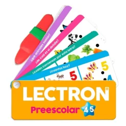 Lectron lápiz preguntas y respuestas Preescolar 4-5 años - Diset