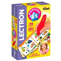 Lectron lápiz preguntas y respuestas Preescolar 4-5 años - Diset