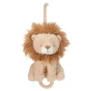 León de peluche musical con colgador Safari Friends - Little Dutch