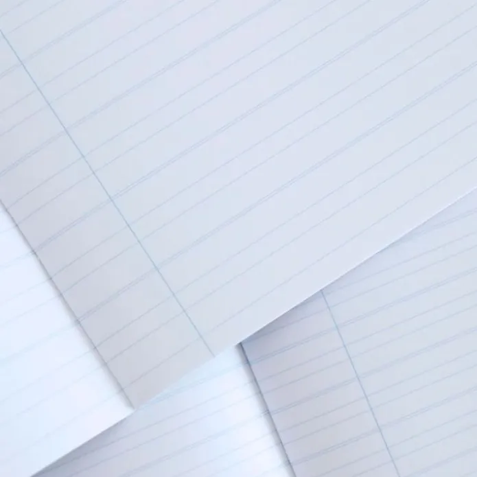 Libreta pauta Montessori 3,5 mm con margen 32 hojas A5