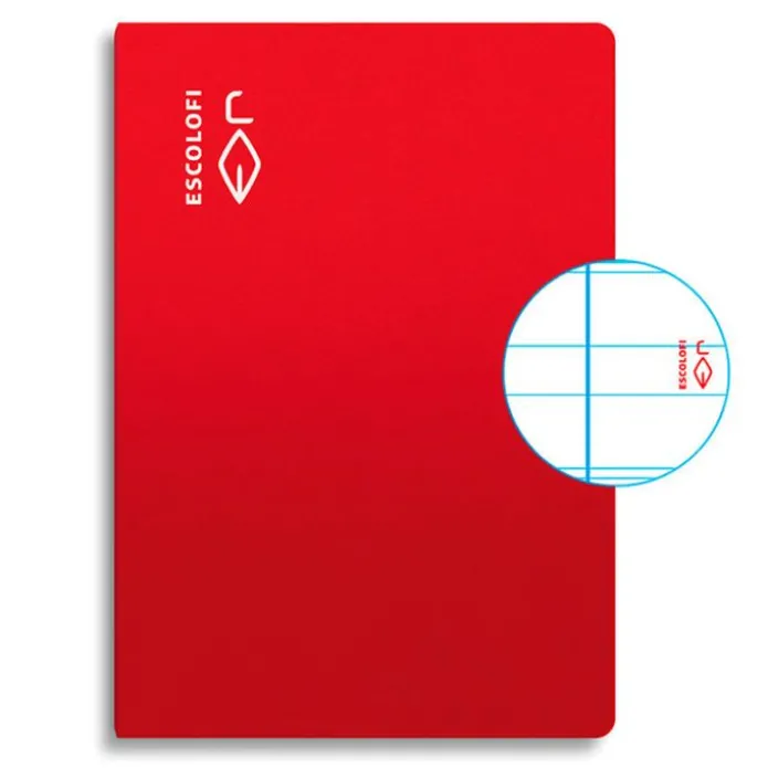 Libreta pauta Montessori 3,5 mm con margen 50 hojas A4