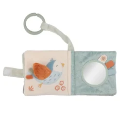 Librito de tela con anilla Safari Friends - Little Dutch