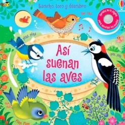 Libro con sonidos Así suenan las aves - Usborne
