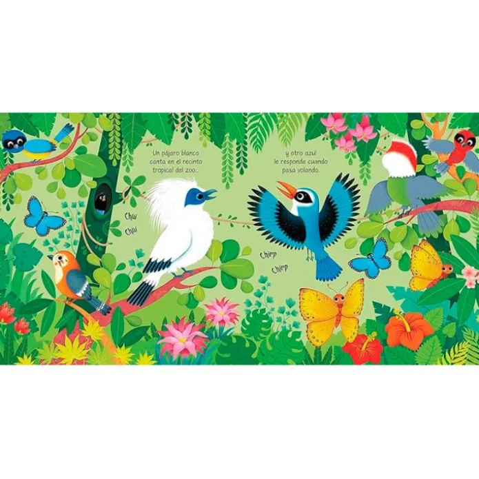 Libro con sonidos Así suenan las aves - Usborne
