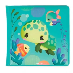 Libro de baño mágico La vida de las tortugas - Janod