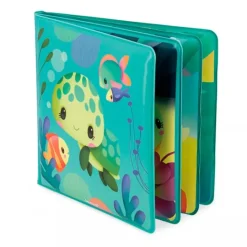 Libro de baño mágico La vida de las tortugas - Janod