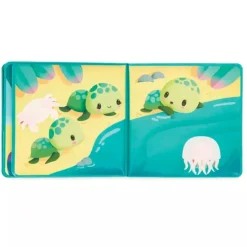 Libro de baño mágico La vida de las tortugas - Janod