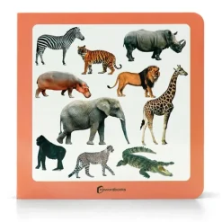 Libro de fotografías Animales Salvajes Volumen 3 - Nowordbooks