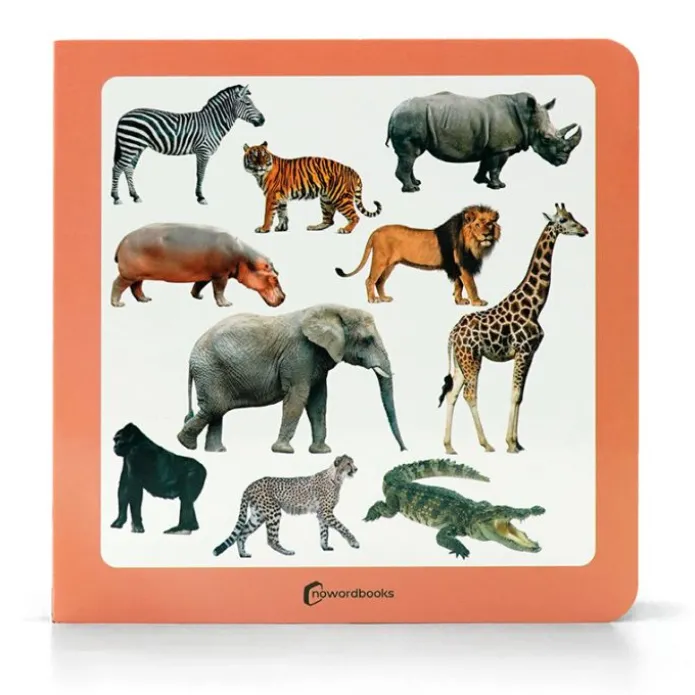 Libro de fotografías Animales Salvajes Volumen 3 - Nowordbooks