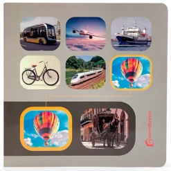 Libro de fotografías Busca y encuentra Medios de transporte - Nowordbooks