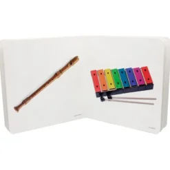 Libro de fotografías instrumentos musicales - Nowordbooks