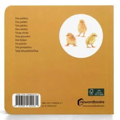 Libro de fotografías Tres pollitos secuencia - Nowordbooks