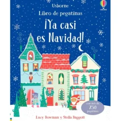 Libro de pegatinas ¡Ya casi es Navidad! - Usborne