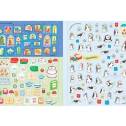 Libro de pegatinas ¡Ya casi es Navidad! - Usborne