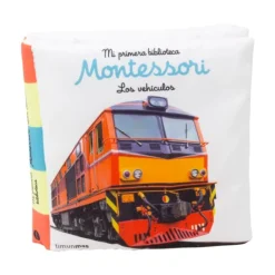 Libro de tela Los vehículos - Mi primera biblioteca Montessori