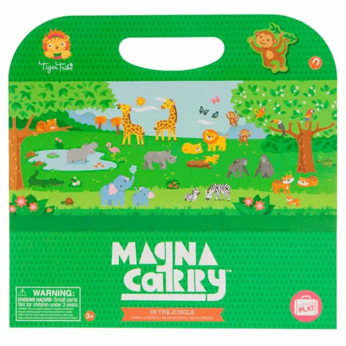 Libro escenario magnético jungla Magna Carry - Tiger Tribe