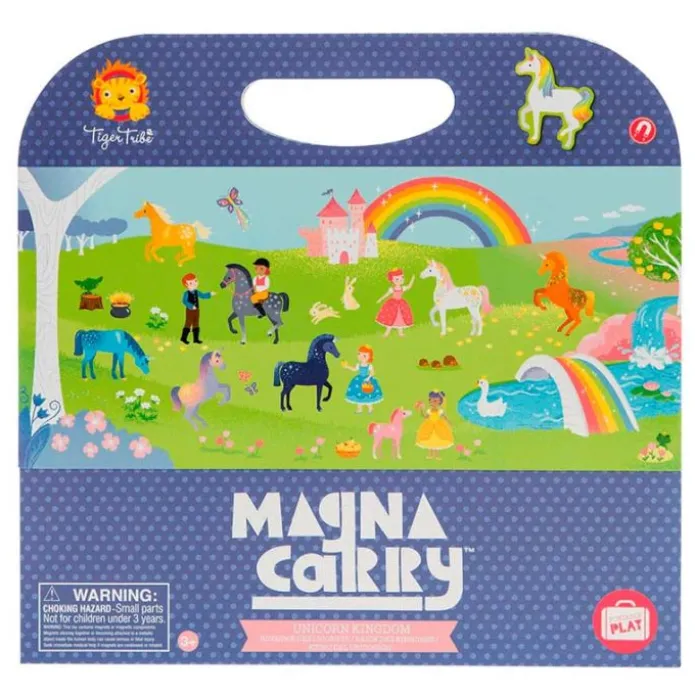 Libro escenario magnético reino de unicornios Magna Carry - Tiger Tribe