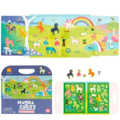Libro escenario magnético reino de unicornios Magna Carry - Tiger Tribe
