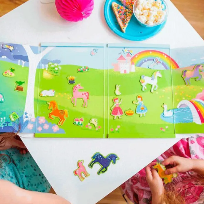 Libro escenario magnético reino de unicornios Magna Carry - Tiger Tribe