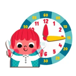 Libro magnético Aprendo la hora - Janod