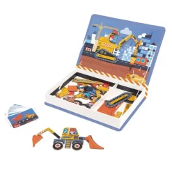 Libro magnético construcción - Janod