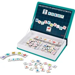Libro magnético letras abecedario inglés - Janod