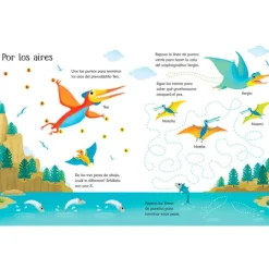 Libro pizarra El mundo de los dinosaurios - Usborne