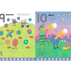 Libro pizarra Escribo los números - Usborne