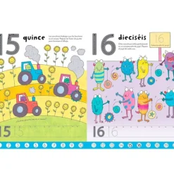Libro pizarra Escribo los números - Usborne