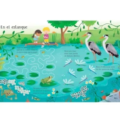 Libro pizarra Me divierto al aire libre - Usborne