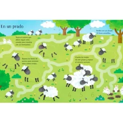 Libro pizarra Me divierto en primavera - Usborne