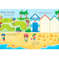 Libro pizarra Vamos a la playa - Usborne