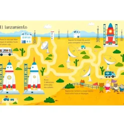 Libro pizarra Vamos al espacio - Usborne