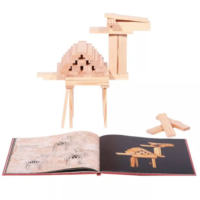 Libro rojo nivel medio Figuras y construcciones - KAPLA