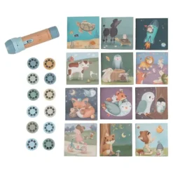 Linterna proyector de historias Amigos del Bosque - Little Dutch