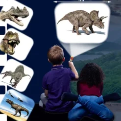 Linterna proyector de imágenes dinosaurios - Brainstorm