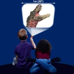 Linterna proyector de imágenes dinosaurios - Brainstorm