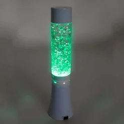 Lámpara de colores con purpurina brillante tornado 33,5 x 8,5 cm - Playlearn