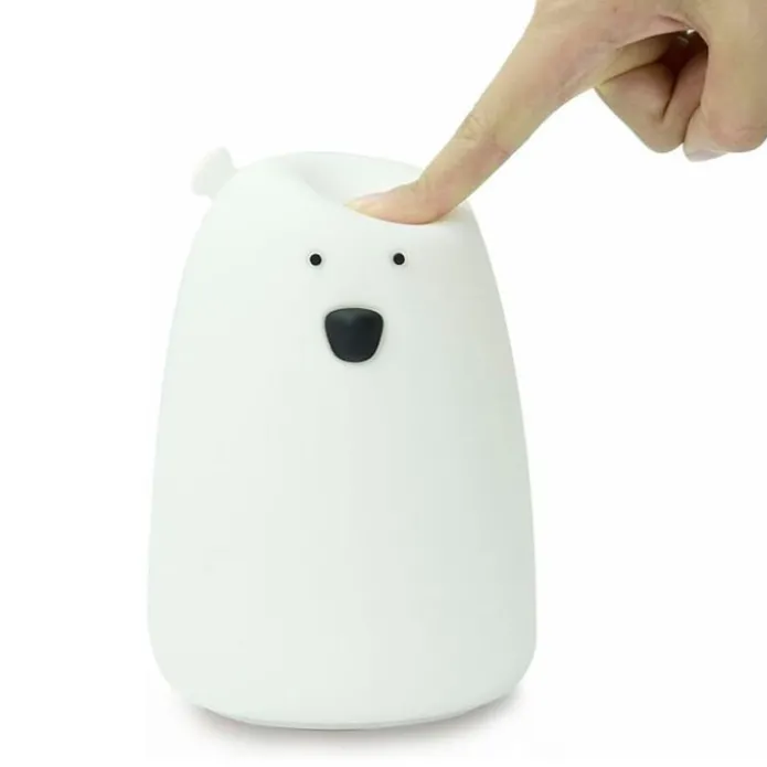 Lámpara quitamiedos Oso táctil con mando - Little L