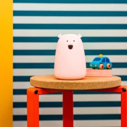 Lámpara quitamiedos Oso táctil con mando - Little L