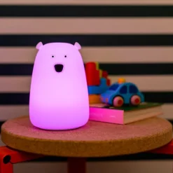 Lámpara quitamiedos Oso táctil con mando - Little L