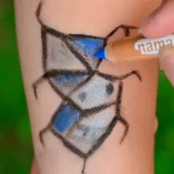 Lápiz de maquillaje para cara y cuerpo azul - Namaki