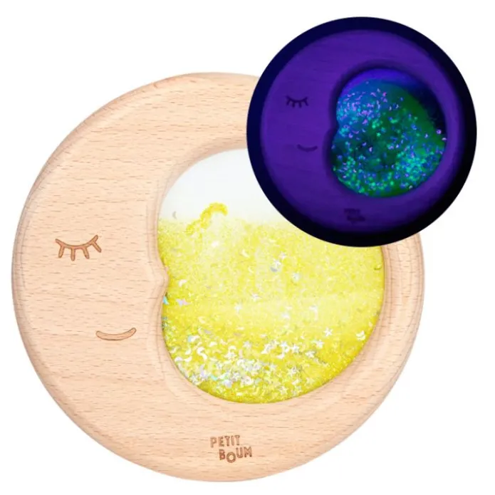 Luna sensorial de madera Flow Moon - Petit Boum