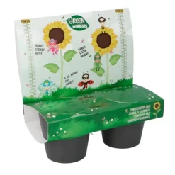 Maceteros y semillas de girasol (2) - Green Warriors
